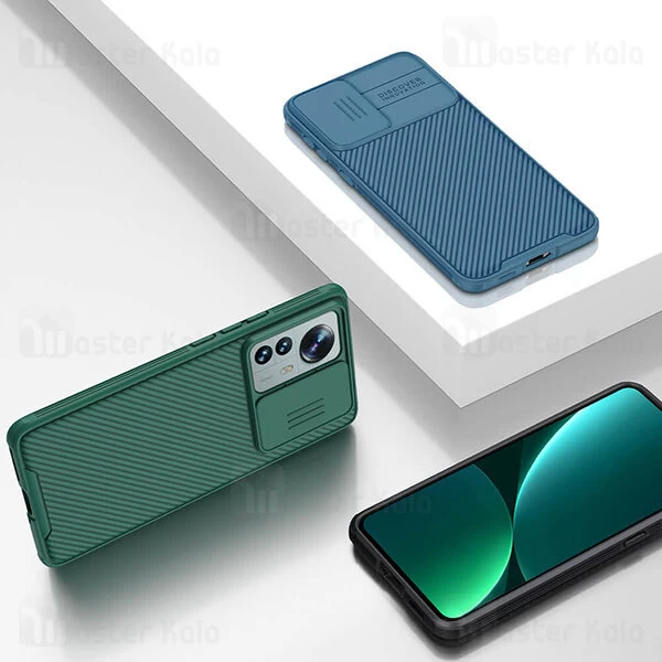 قاب محافظ Xiaomi 12 Pro Nillkin CamShield Pro Case دارای محافظ دوربین