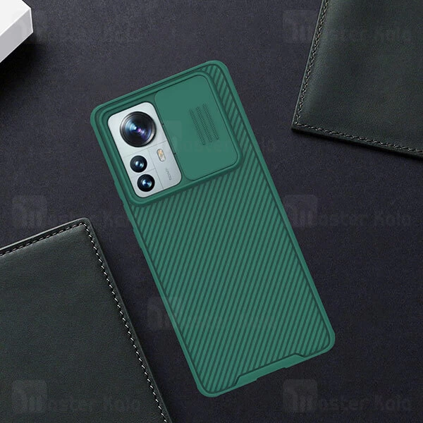 قاب محافظ Xiaomi 12 Pro Nillkin CamShield Pro Case دارای محافظ دوربین