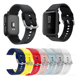 بند سیلیکونی ساعت هوشمند شیائومی Xiaomi Amazfit Bip Lite Silicone Band