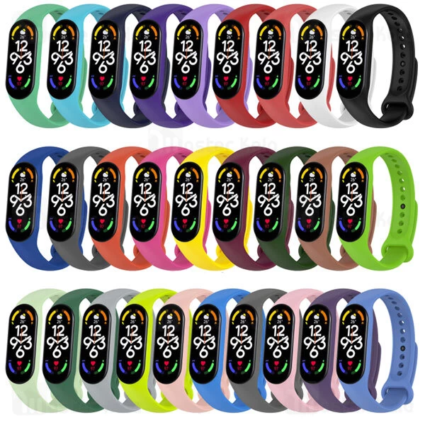 بند سیلیکونی دستبند سلامتی شیائومی Xiaomi Mi Band 7 Silicone Band