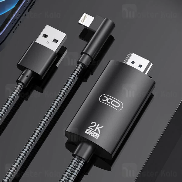 کابل لایتنینگ به HDMI ایکس او Xo GB008 طول 1.8 متر