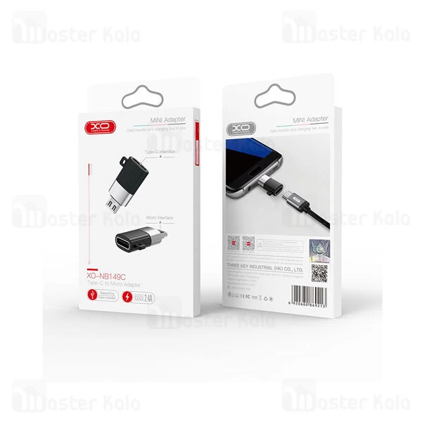 تبدیل OTG میکرو یو اس بی به Type C ایکس او Xo NB149C