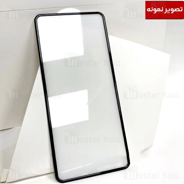 محافظ صفحه شیشه ای تمام صفحه تمام چسب ایربگ دار Xiaomi Redmi Note 10 Pro Airbag Glass