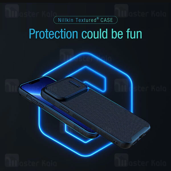 قاب فیبر نیلکین Apple iPhone 13 Pro Max Nillkin Textured S Nylon Fiber Case دارای محافظ دوربین