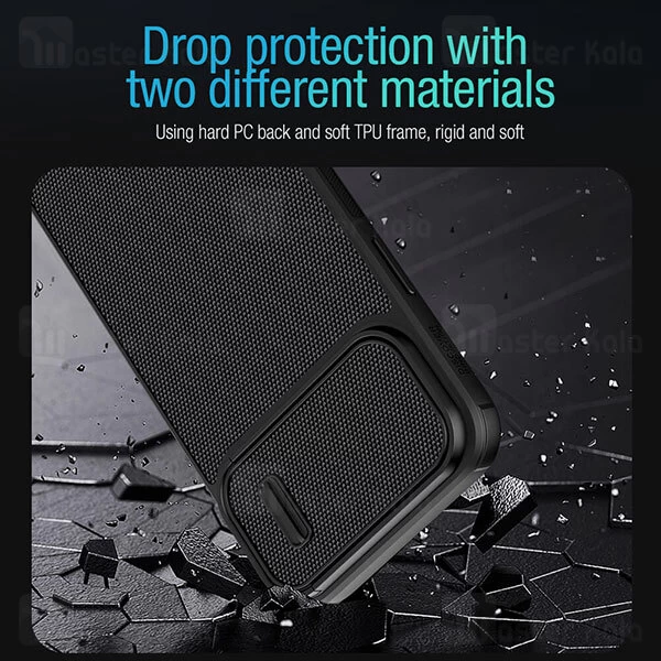 قاب فیبر نیلکین Apple iPhone 13 Pro Max Nillkin Textured S Nylon Fiber Case دارای محافظ دوربین