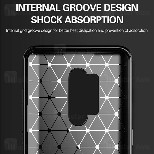 قاب محافظ ژله ای OnePlus 8 Pro Fiber Carbon Rugged Armor Case