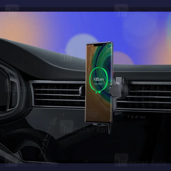 هولدر و شارژر وایرلس دریچه کولری هواوی Huawei CP39S توان 27 وات