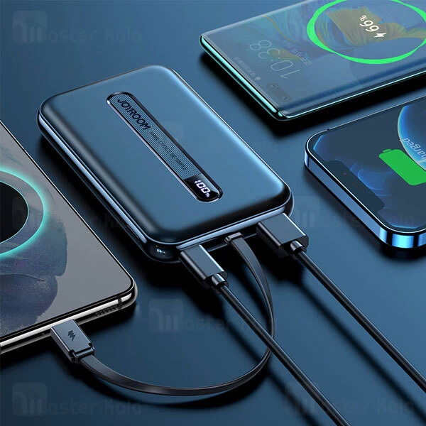 پاوربانک 10000 جویروم Joyroom JR-L001 توان 20 وات و کابل لایتنینگ