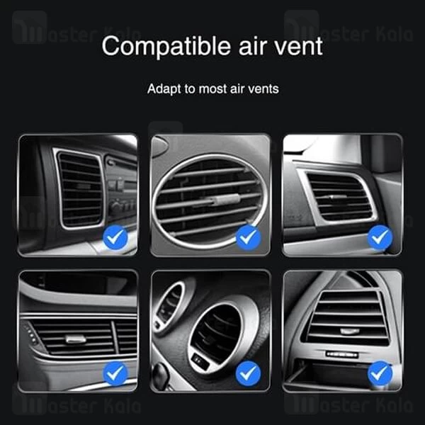 هولدر و شارژر وایرلس دریچه کولری جویروم Joyroom JR-ZS212 توان 15 وات