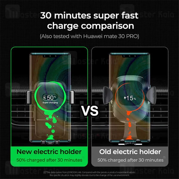 هولدر و شارژر وایرلس دریچه کولری جویروم Joyroom JR-ZS216 توان 15 وات