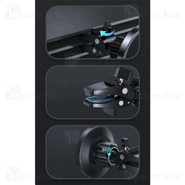 هولدر و شارژر وایرلس دریچه کولری جویروم Joyroom JR-ZS240 توان 15 وات