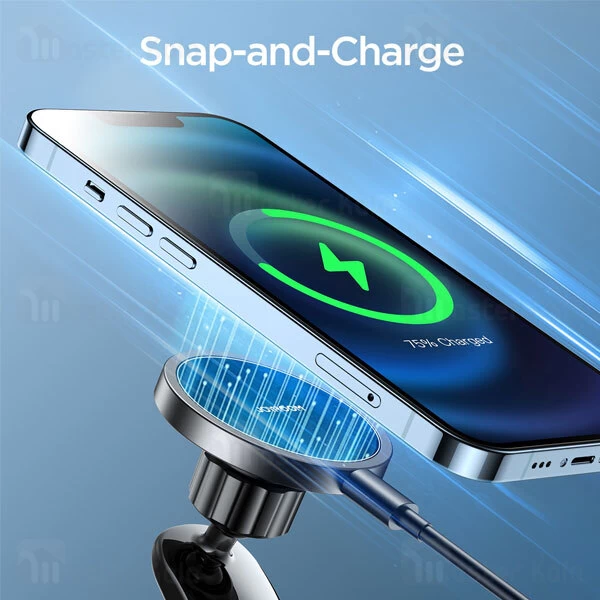 هولدر و شارژر وایرلس جویروم Joyroom JR-ZS240 توان 15 وات