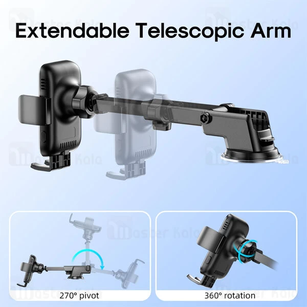 هولدر و شارژر وایرلس جویروم Joyroom JR-ZS245 توان 15 وات