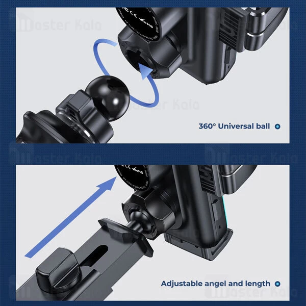 هولدر و شارژر وایرلس جویروم Joyroom JR-ZS246 توان 15 وات