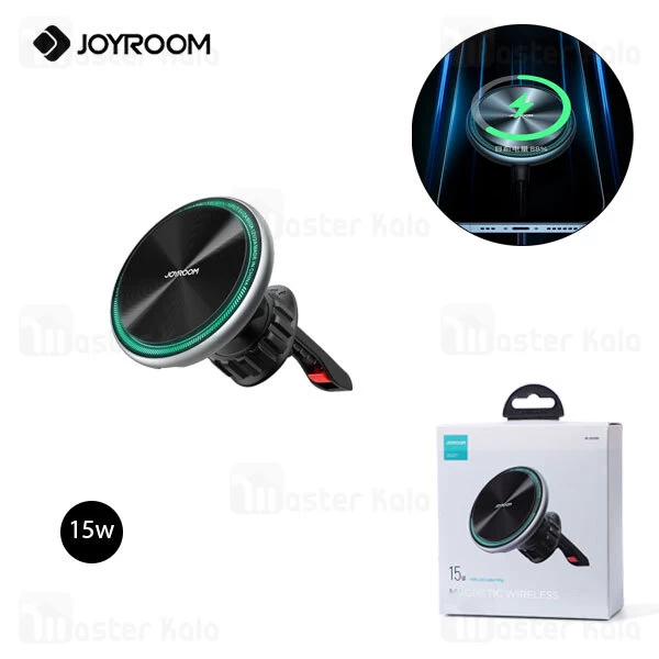 هولدر و شاژر وایرلس دریچه کولری جویروم Joyroom JR-ZS290 توان 15 وات