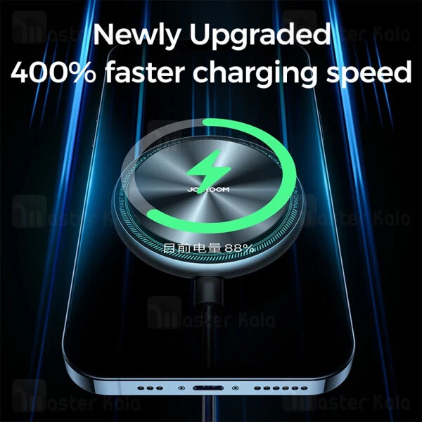 هولدر و شاژر وایرلس جویروم Joyroom JR-ZS290 مگنتی