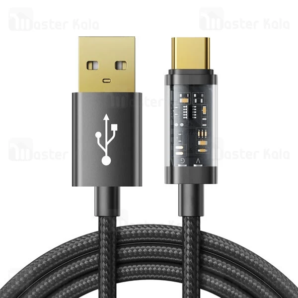 کابل Type C جویروم Joyroom S-UC027A12 طول 1.2 متر شدت جریان 3 آمپر