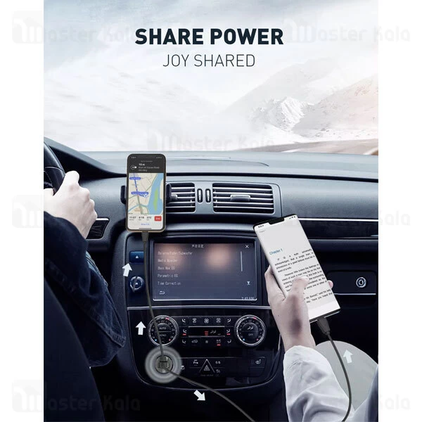 شارژر فندکی الدینیو LDNIO C510Q توان 38 وات