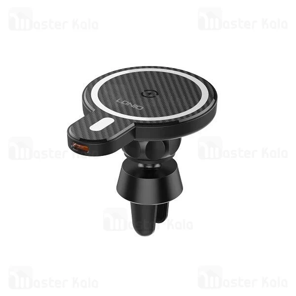 هولدر و شارژر وایرلس دریچه کولری الدینیو LDNIO MA20 توان 15 وات