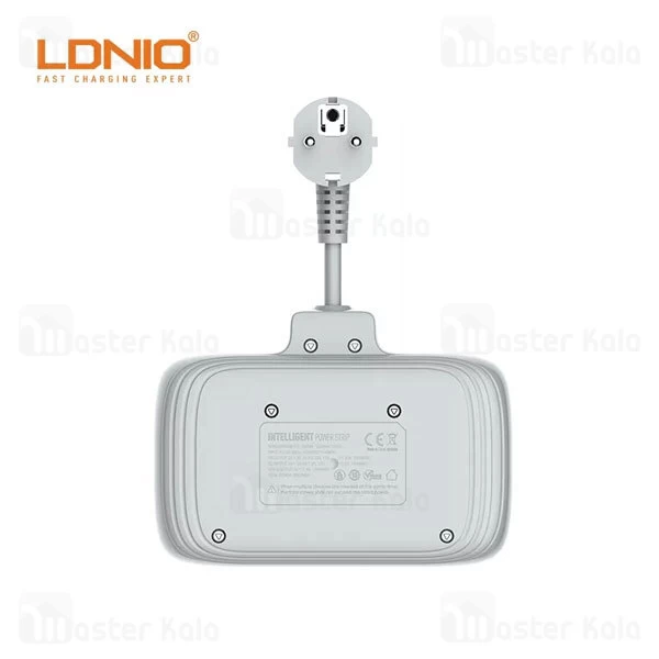 چند راهی برق و شارژر الدینیو LDNIO SE2435 دارای 4 پورت