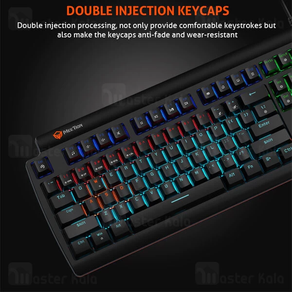کیبورد سیمی گیمینگ میشن Meetion MT-MK600MX