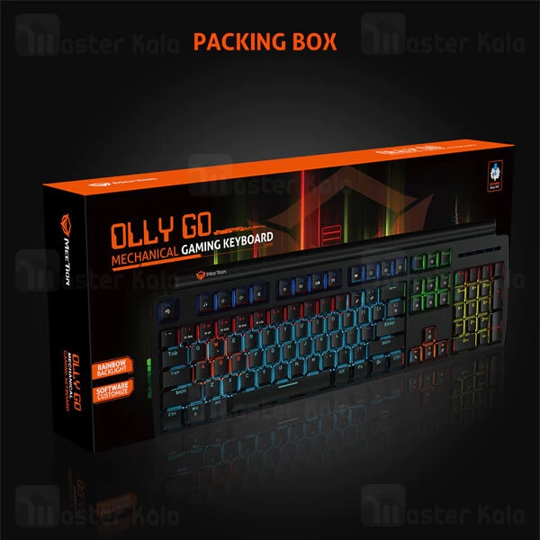 کیبورد سیمی گیمینگ میشن Meetion MT-MK600MX