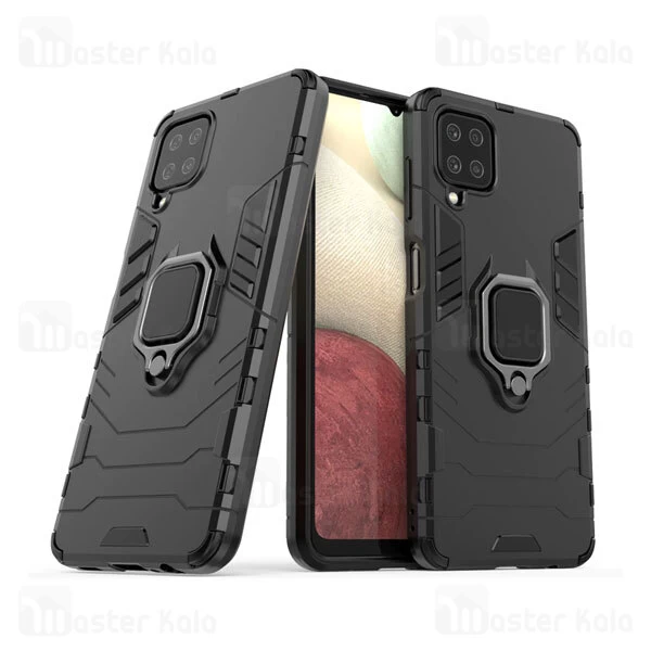 گارد ضد ضربه انگشتی سامسونگ Samsung A12 NACHO Black Panther Keysion Armor Ring