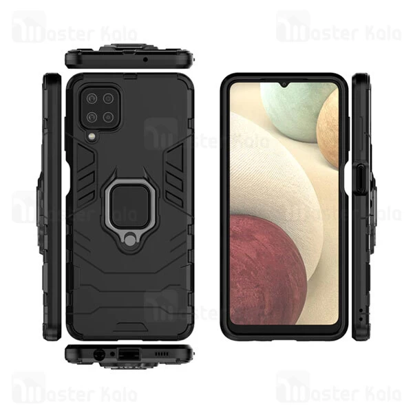 گارد ضد ضربه انگشتی سامسونگ Samsung A12 NACHO Black Panther Keysion Armor Ring