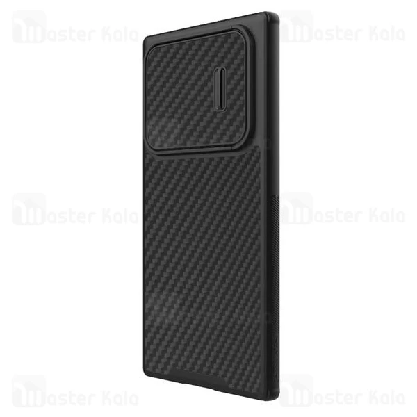 قاب فیبر نیلکین Samsung Galaxy S22 Ultra Nillkin Synethic Fiber S Carbon Fiber دارای محافظ دوربین