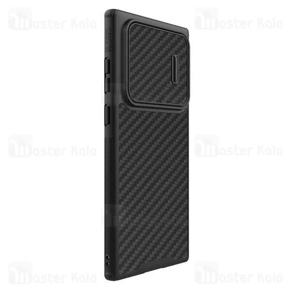قاب فیبر نیلکین Samsung Galaxy S22 Ultra Nillkin Synethic Fiber S Carbon Fiber دارای محافظ دوربین