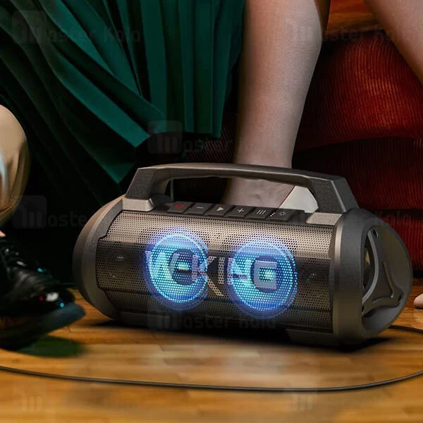 اسپیکر بلوتوث دبلیو کینگ W-King D10 توان 70 وات رم خور و فلش خور