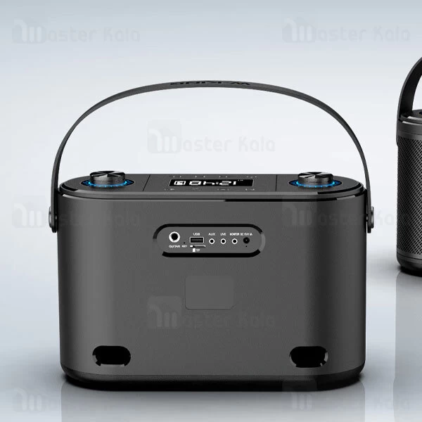 اسپیکر بلوتوث دبلیو کینگ W-King H10S توان 80 رم و فلش خور با میکروفون