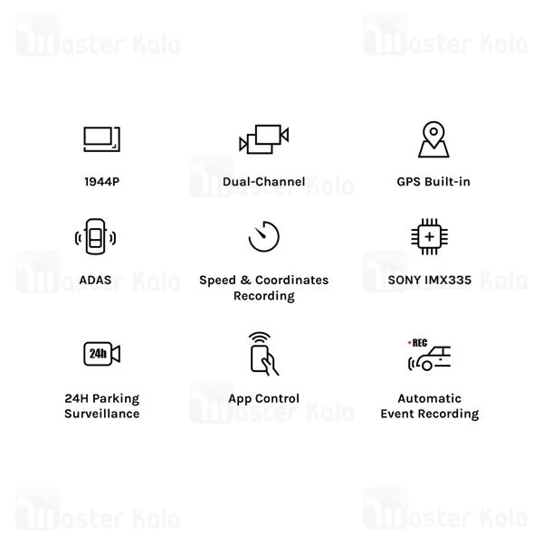 دوربین خودروی شیائومی Xiaomi 70mai A500S