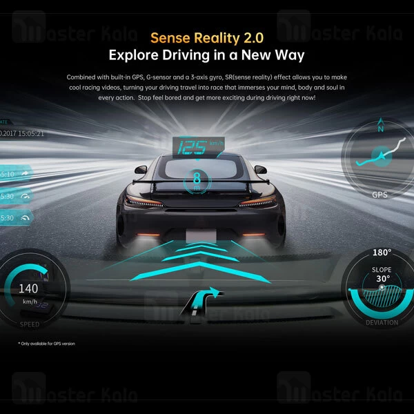 دوربین خودروی شیائومی Xiaomi DDpai Z40 به همراه دوربین عقب