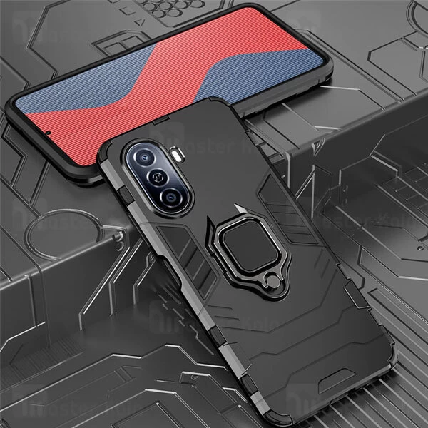 گارد ضد ضربه انگشتی هواوی Huawei Nova Y70 Black Panther Keysion Armor Ring