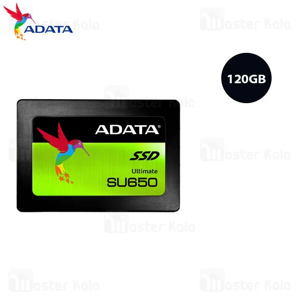 درایو SSD اینترنال ای دیتا ADATA SU650 2.5 Inch ظرفیت 120 گیگابایت