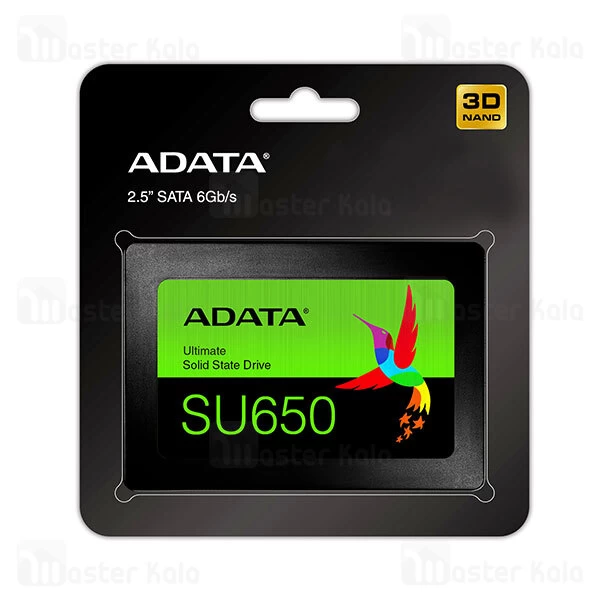 درایو SSD اینترنال ای دیتا ADATA SU650 2.5 Inch ظرفیت 240 گیگابایت