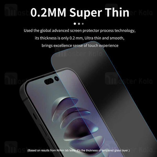 محافظ صفحه شیشه ای نیلکین آیفون Apple iPhone 14 Pro Max Nillkin H+ Pro