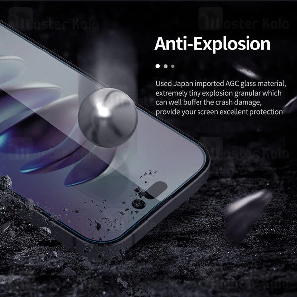 محافظ صفحه شیشه ای نیلکین آیفون Apple iPhone 14 Pro Max Nillkin H+ Pro