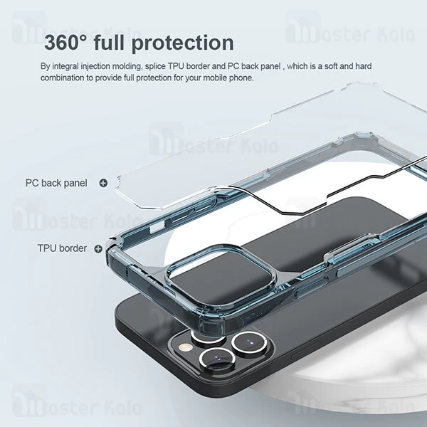 قاب محافظ نیلکین آیفون Apple iPhone 14 Pro Max Nillkin Nature TPU Pro Case
