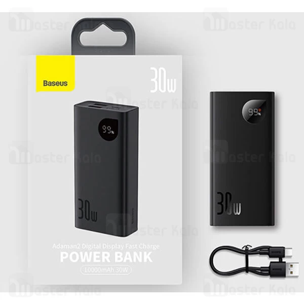 پاوربانک 10000 بیسوس Adaman2 PPAD040001  توان 30 وات
