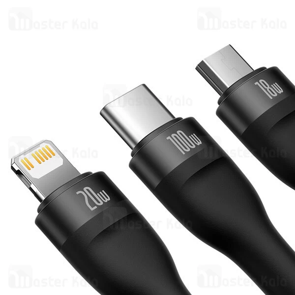 کابل سه سر بیسوس Baseus CASS030201