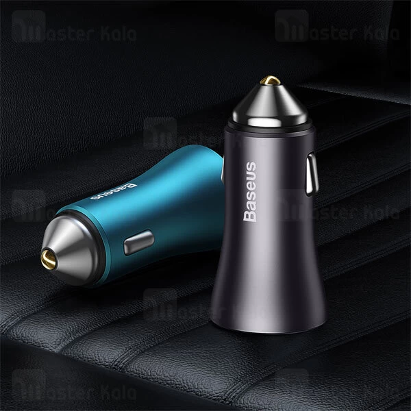 شارژر فندکی فست شارژ بیسوس Baseus CGJM000013 توان 60 وات