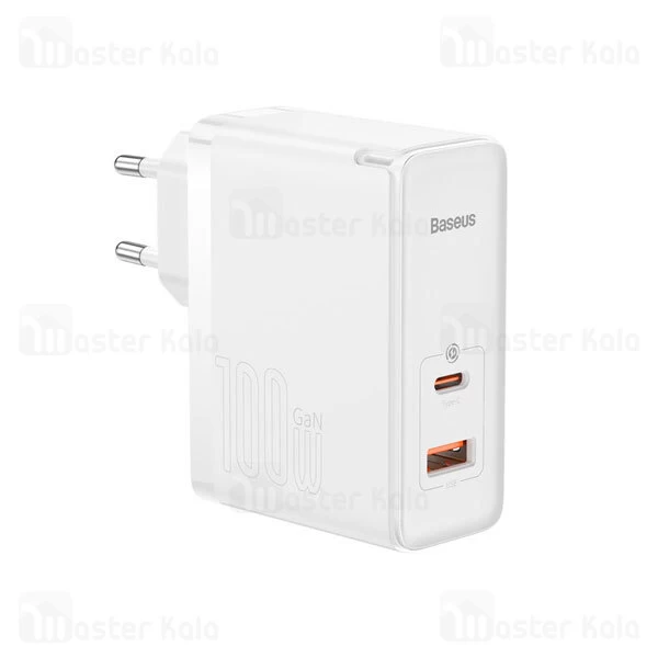 شارژر دیواری بیسوس Baseus GaN5 Pro CCGP090201 توان 100 وات با کابل
