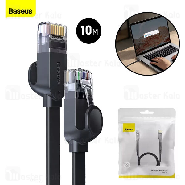 کابل شبکه بیسوس Baseus WKJS000201 Cat6.0 طول 10 متر