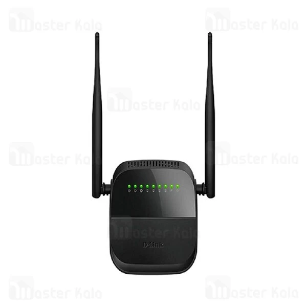مودم روتر 2 آنتن دی لینک D-Link DSL-124 N300 Adsl2 Plus