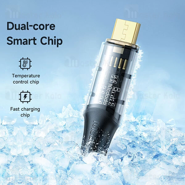 کابل میکرو یو اس بی مک دودو Mcdodo CA-2100 طول 1.2 متر شدت جریان 3 آمپر