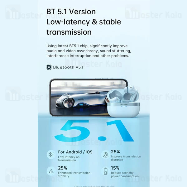 هندزفری بلوتوث دوگوش مک دودو Mcdodo HP-8041