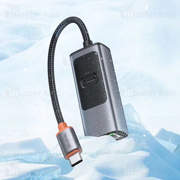 کابل تبدیل Type-c به LAN مک دودو Mcdodo HU-0680 1000Mbps