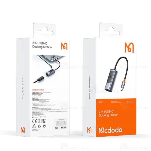 کابل تبدیل Type c به HDMI مک دودو Mcdodo HU-1130 